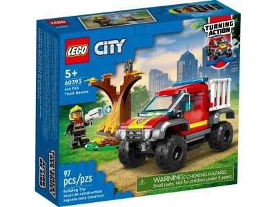 Конструктор Lego City Спасательный пожарный внедорожник 1-00393745_2