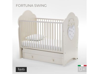 Кроватка Nuovita Fortuna swing поперечный маятник 1-00278206_5