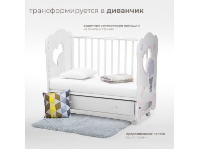 Кровать детская Nuovita Stanzione Cute Bear swing 1-00278236_6