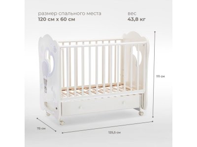 Кровать детская Nuovita Stanzione Cute Bear swing 1-00278237_8