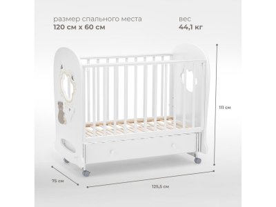 Кровать детская Nuovita Stanzione Honey Bear swing 1-00278238_7