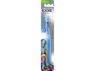 Зубная щетка детская EXXE School 6-12 лет (мягкая) 1-00395045_2