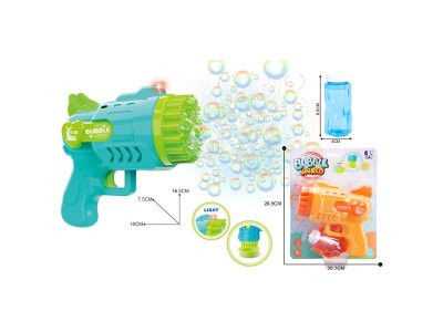 Игрушка для пускания мыльных пузырей 1Toy Мы-шарики! на батарейках Бластер 60 мл 1-00395072_1