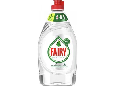 Средство для мытья посуды Fairy Pure&Clean 450 мл 1-00395480_1