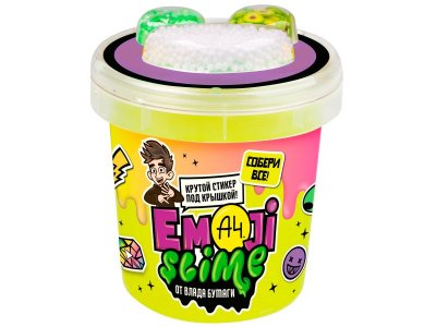 Игрушка для детей Slime Emoji-slime 110 г Влад А4 1-00395486_1