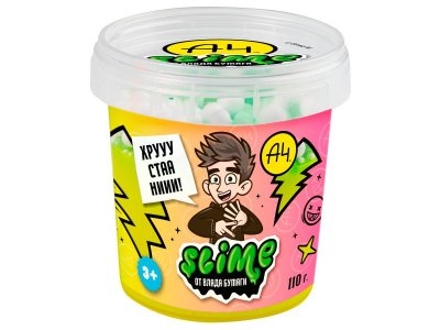 Игрушка для детей Slime Crunch-slime 110 г Влад А4 1-00395494_1