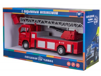 Игрушка Zhorya Пожарная машина из серии Городской транспорт 1-00392043_5