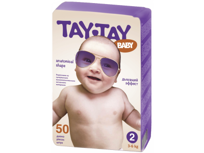Подгузники Tay Tay Baby 2 размер Maxi, 50 шт. 1-00395784_2