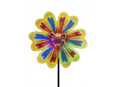 Вертушка Наша Игрушка Цветик со светом 24 см, держатель 40 см 1-00395752_6
