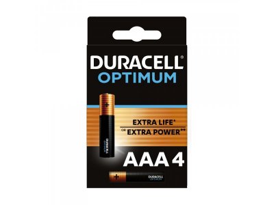 Батарейки Duracell Optimum AAA 4 шт. 1-00396066_1