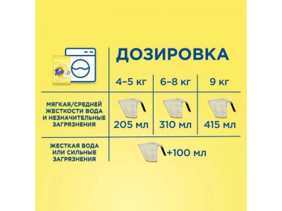 Порошок стиральный Tide Аква-пудра автомат для чувствительной кожи 6 кг 1-00396300_5
