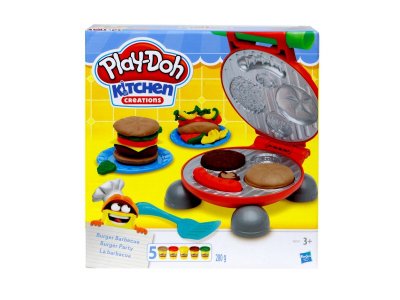 Набор игровой Play-Doh Burger Barbecue с аксессуарами 1-00396734_1