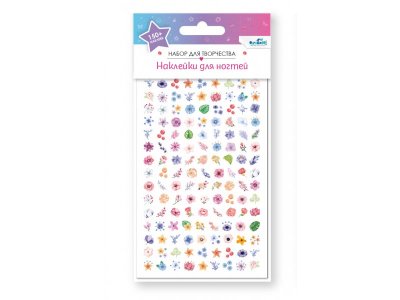 Набор наклеек для ногтей Origami Цветочки 1-00396891_1
