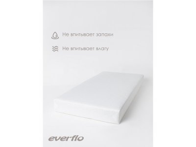 Матрас в кроватку Everflo Air White Jersey, высота 11 см 1-00397045_4