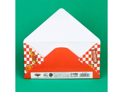 Открытка-конверт для денег Тачки С Днём Рождения 1-00397656_3