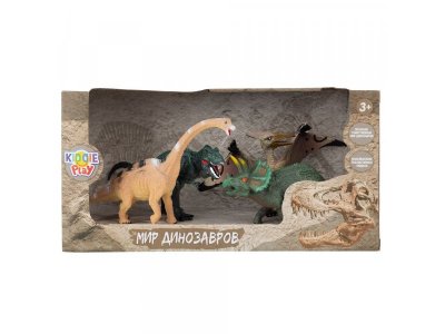 Набор фигурок KiddiePlay Динозавры 12 см, 4 шт. 1-00396561_1