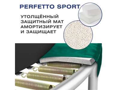 Батут с защитной сеткой Perfetto sport Activity 8 диаметр 2,4 м 1-00397768_16