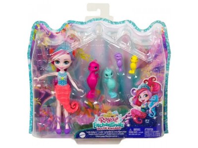 Кукла Mattel Enchantimals Sedda Sea Horse& Family Седда Морской конек с семьей 1-00397920_2