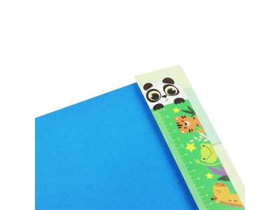 Картон цветной Paper Art Kids Панда мелованный 6 листов 6 цветов 1-00398503_3