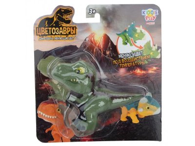 Игрушка KiddiePlay Динозаврик, меняющий цвет 1-00398567_5
