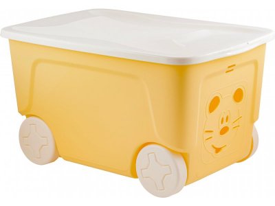 Ящик для игрушек Little Angel Cool на колесах, 50 л 1-00254952_1