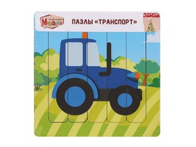 Пазлы Mapacha Транспорт Трактор 1-00399687_1