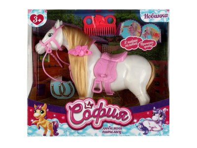 Аксессуары для куклы Софии лошадь, кивает головой, аксесс. 1-00399582_1