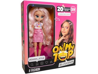 Набор игровой DIY Oh!My Top Кукла и аксессуары Fashion 1-00400507_10