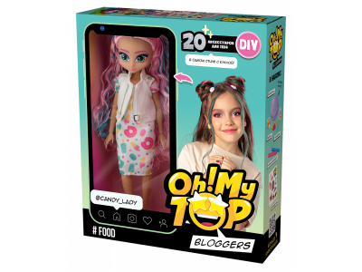 Набор игровой DIY Oh!My Top Кукла и аксессуары Food 1-00400508_12