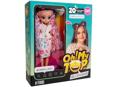 Набор игровой DIY Oh!My Top Кукла и аксессуары Food 1-00400508_13