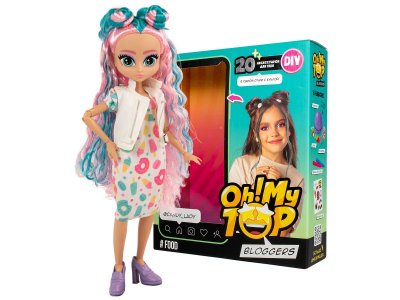 Набор игровой DIY Oh!My Top Кукла и аксессуары Food 1-00400508_1