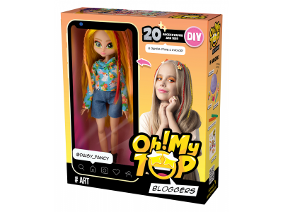 Набор игровой DIY Oh!My Top Кукла и аксессуары Art 1-00400510_13