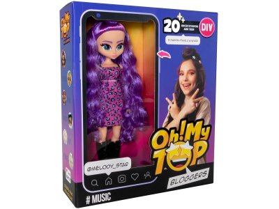 Набор игровой DIY Oh!My Top Кукла и аксессуары Music 1-00400511_11