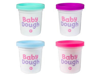 Тесто для лепки BabyDough набор 4 цвета 1-00400528_5