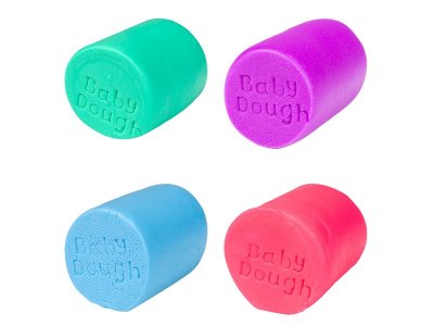 Тесто для лепки BabyDough набор 4 цвета 1-00400528_6