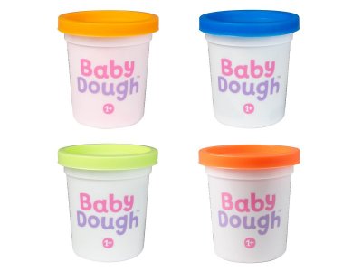 Тесто для лепки BabyDough набор 4 цвета 1-00400529_4