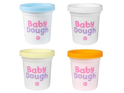 Тесто для лепки BabyDough набор 4 цвета 1-00400531_4