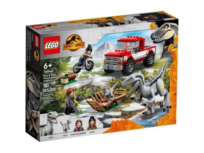 Конструктор Lego Jurassic World Блу и поимка бета-велоцираптора 1-00400537_2