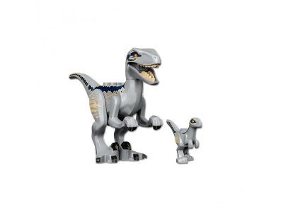 Конструктор Lego Jurassic World Блу и поимка бета-велоцираптора 1-00400537_6