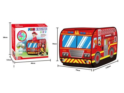 Палатка игровая Babysit Пожарная машина 1-00401686_2