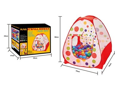 Палатка игровая Babysit с шарами 50 шт. 1-00401687_2