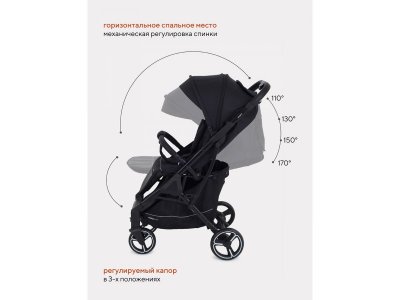 Прогулочная коляска книжка MOWBaby Smart 2023 1-00401800_9