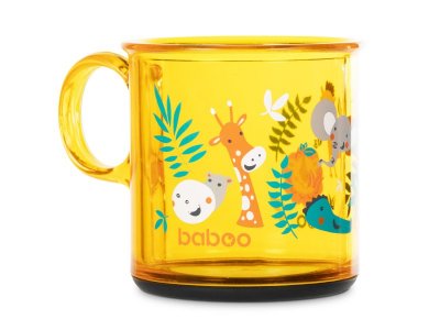 Чашка Baboo Safari с антискользящим дном 170 мл 12 мес+ 1-00402774_1