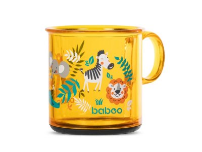 Чашка Baboo Safari с антискользящим дном 170 мл 12 мес+ 1-00402774_3