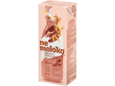 Напиток Nemoloko овсяный шоколадный, 200 мл 1-00403059_1