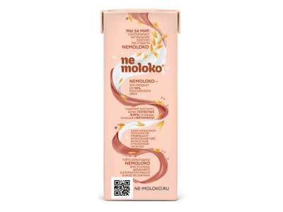 Напиток Nemoloko овсяный шоколадный, 200 мл 1-00403059_4