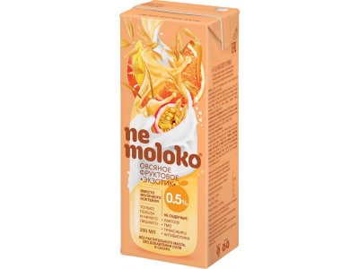 Напиток Nemoloko овсяный фруктовый Экзотик, 200 мл 1-00403060_1