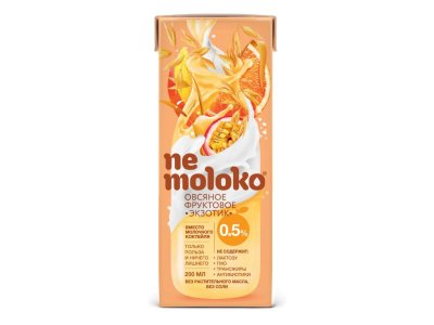 Напиток Nemoloko овсяный фруктовый Экзотик, 200 мл 1-00403060_2
