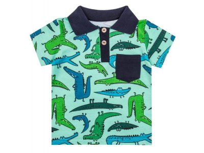 Рубашка-поло Palloncino с коротким рукавом Animals 1-00390542_1