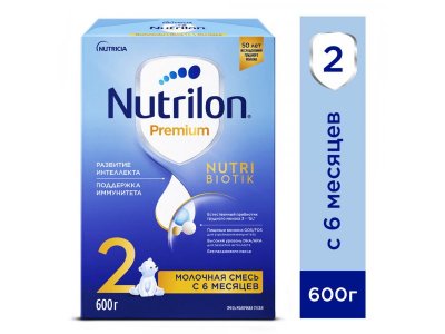 Смесь Nutrilon 2 Premium молочная, 600 г 1-00196297_1